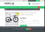 Merlin Cycles coupon verification screenshot