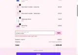 SHORECLUB25 coupon verification screenshot