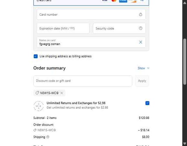 MERSEA checkout page showing MERSEA coupon code box | Screenshot taken by SimplyCodes community member on Sep 6, 2025