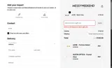 TOTE coupon verification screenshot