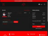WELCOME10 coupon verification screenshot