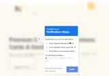 new coupon verification screenshot