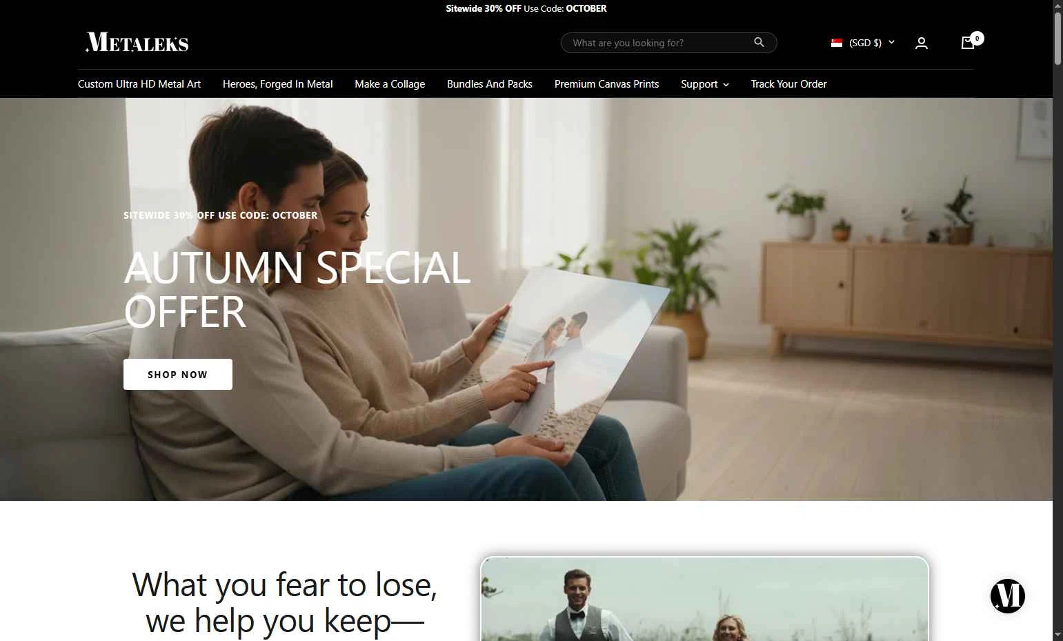 Metaleks checkout page showing Metaleks promo code box | Screenshot taken by SimplyCodes community member on Sep 30, 2025