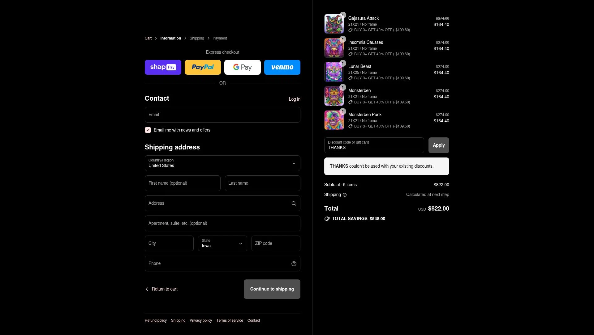 Metaleks checkout page showing Metaleks promo code box | Screenshot taken by SimplyCodes community member on Aug 27, 2025