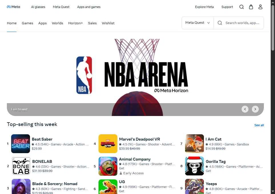 Meta Quest (formerly Oculus) checkout page showing Meta Quest (formerly Oculus) promo code box | Screenshot taken by SimplyCodes community member on Dec 30, 2025