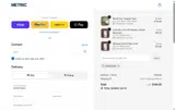 Metric Coffee coupon verification screenshot