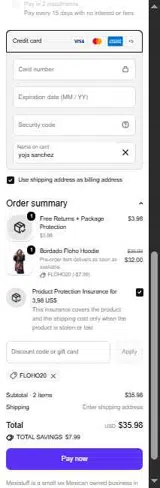 FLOHO20 coupon verification screenshot
