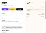 Miawelcome15 coupon verification screenshot