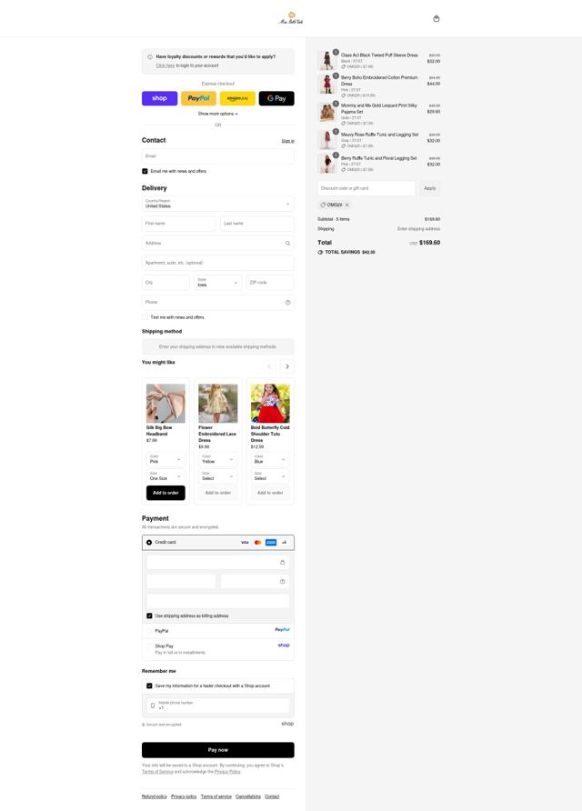 Mia Belle Baby checkout page showing Mia Belle Baby discount code box | Screenshot taken by SimplyCodes community member on Sep 13, 2025