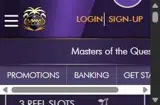 Miami Club Casino coupon verification screenshot