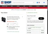 Miami Dolphins coupon verification screenshot