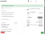 Microdosify coupon verification screenshot