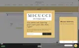 MICUCCI10 coupon verification screenshot