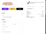 Midwest Fragrance Company coupon verification screenshot