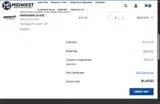 Midwest Industries Inc coupon verification screenshot