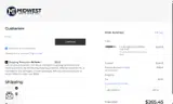 Midwest Industries Inc coupon verification screenshot