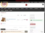 Mike's Cigars coupon verification screenshot