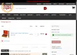 Mike's Cigars coupon verification screenshot