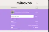 Mikokos coupon verification screenshot