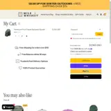 MILKXWHISKEY20 coupon verification screenshot