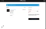 Milkyway Glass coupon verification screenshot
