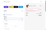 Mille coupon verification screenshot