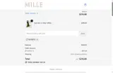 Mille coupon verification screenshot