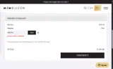 DHFJNV coupon verification screenshot