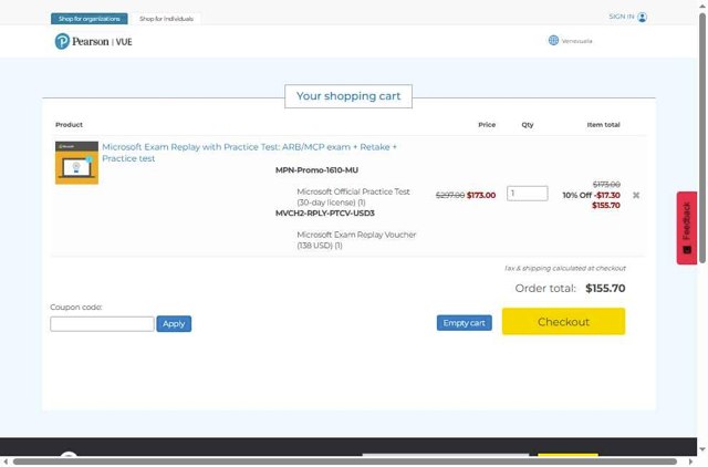 mindhub checkout page showing mindhub coupon code box | Screenshot taken by SimplyCodes community member on Jul 20, 2025