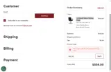 FALL75 coupon verification screenshot