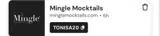 TONISA20 coupon verification screenshot