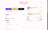10LETSMINGLE coupon verification screenshot