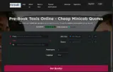MINICABIT5 coupon verification screenshot