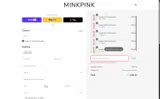 MINKPINK20 coupon verification screenshot