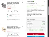 Minnesota Twins coupon verification screenshot