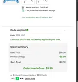 Minnesota United FC coupon verification screenshot
