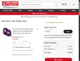 Minnesota Vikings coupon verification screenshot