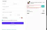 BLOG coupon verification screenshot
