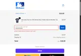Minor League Baseball coupon verification screenshot