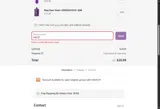 Mi-Pod coupon verification screenshot