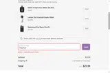 Mi-Pod coupon verification screenshot