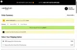 MIRACLE25 coupon verification screenshot