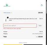 25POPUP coupon verification screenshot