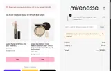 Mirenesse coupon verification screenshot