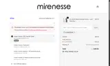 Mirenesse coupon verification screenshot