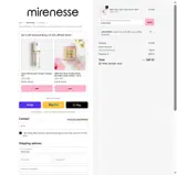 Mirenesse coupon verification screenshot