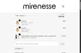 Mirenesse coupon verification screenshot