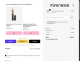 Mirenesse coupon verification screenshot