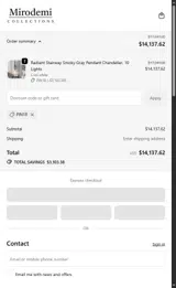 Mirodemi coupon verification screenshot