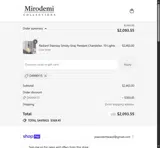 Mirodemi coupon verification screenshot